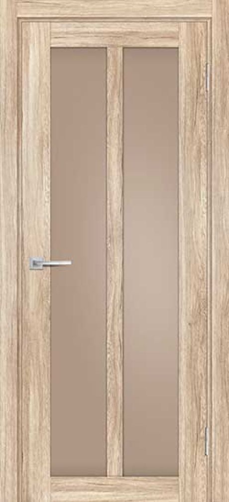 PSL-22  nanotex, сан-ремо натуральный 700*2000 стекло сатинат бронза