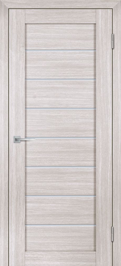 Лайт-08 nanotex, лиственница белая 550*1900 стекло белый сатинат