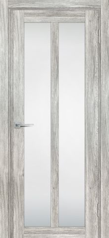 PSL-22  nanotex, сан-ремо серый 550*1900 стекло сатинат белый