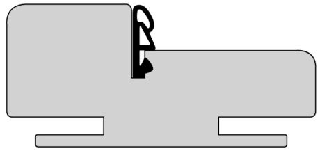 Коробка  (телескоп, эмаль ivory, 2100*35*75)