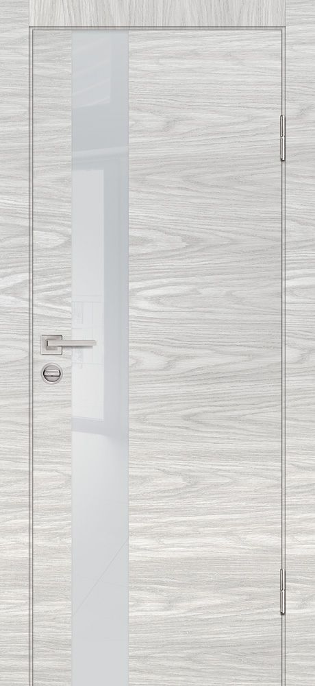 P-10 NEW PP дуб скай бежевый, 800*2000 стекло лунный лакобель