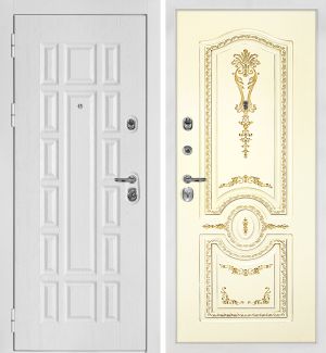 Дверь Квадро-124/Smalta-11