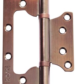 Петля накладная без врезки B020-U 100X75X2.5-2BB-1AC (медь)