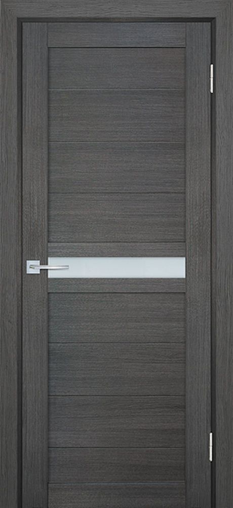 ТЕХНО 703 nanotex, грей 800*2000 стекло белый сатинат