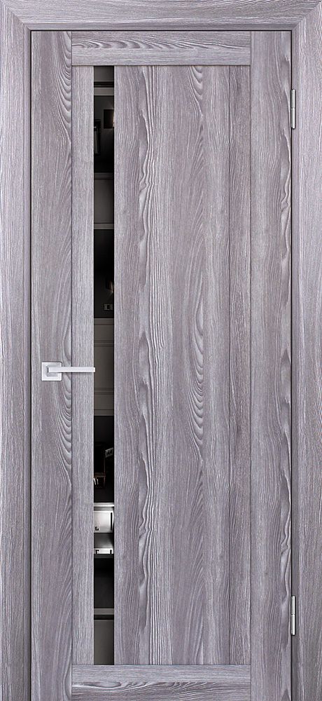 PSK-8 nanotex, ривьера грей ДП1900х550 стекло зеркало тонированное