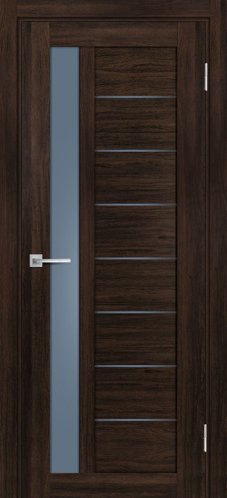 PSL-40  nanotex, сан-ремо шоколад 600*2000 стекло сатинат графит