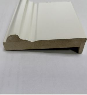 Наличник "Лондон" эмаль Ral9010 молочный 90*21*2150, телескоп /Л/