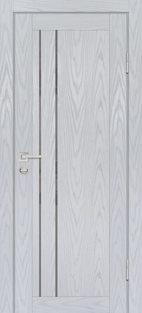 PSM-10 PP дуб скай серый, 550*1900 стекло серый лакобель