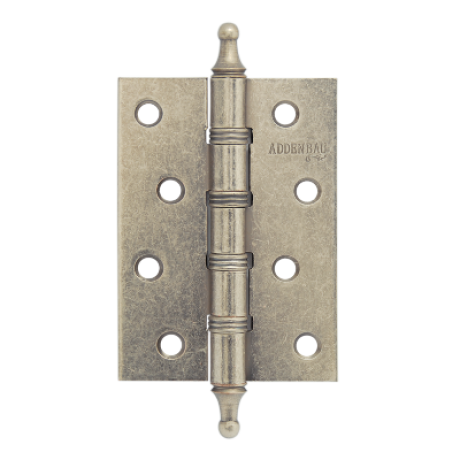 Петля универсальная с четырьмя подшипниками ADDEN BAU. 100X70X2.5 4W AGED SILVER (цвет СОСТАРЕННОЕ СЕРЕБРО)
