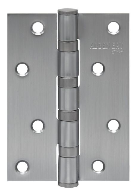 Петля универсальная с четырьмя подшипниками ADDEN BAU. 100X70X2.5 4BB MATTE SATIN CHROME (цвет МАТОВЫЙ ХРОМ)