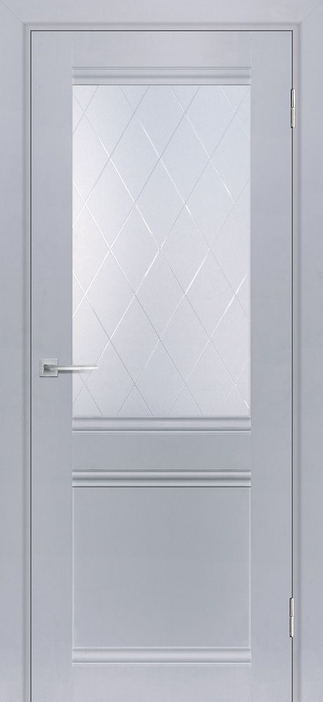 ТЕХНО 702 nanotex муссон 700*2000 стекло сатинат, контурный полимер рисунок "Ромб"