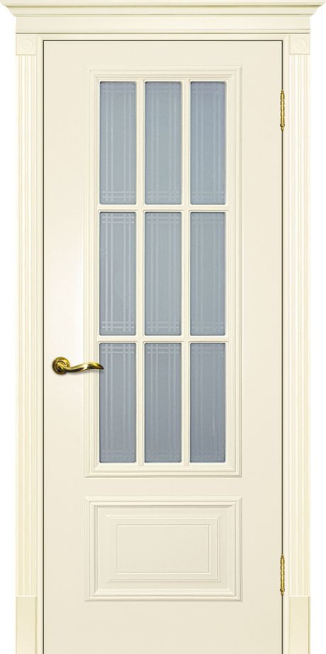 Smalta-08 ДО 600*2000  Ral1013 Слоновая кость, БЕЗ ПАТИНЫ, пескоструй /ИД/