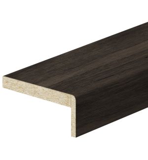 Наличник прямой МДФ nanotex, дуб темный 80*10*2150, телескоп