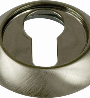 Накладка на ключевой цилиндр SILLUR CL S.CHROME (матовый хром, круглое основание)