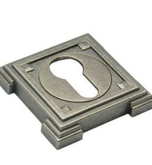 Накладка на ключевой цилиндр ADDEN BAU. SC VQ001 AGED SILVER (состаренное серебро)