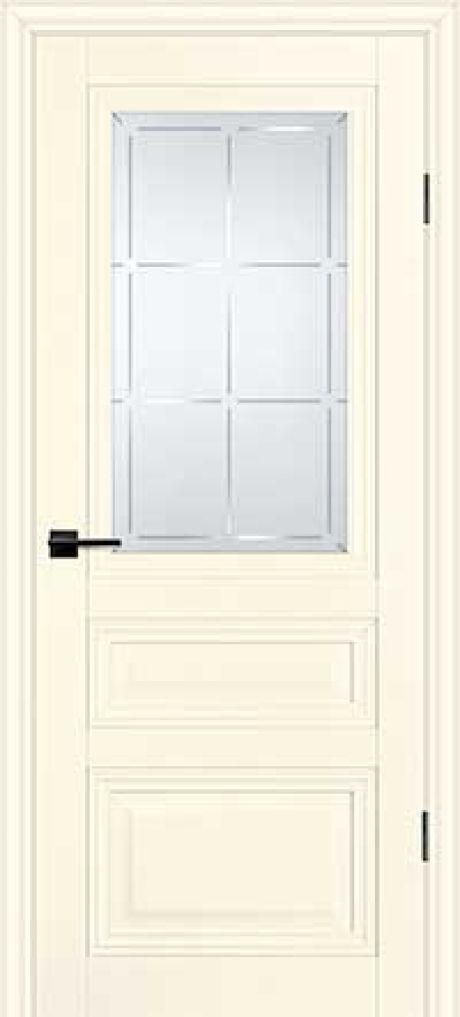 PSC-39 РР "Classic" магнолия ДО 600*2000 стекло сатинат худ.гравировка