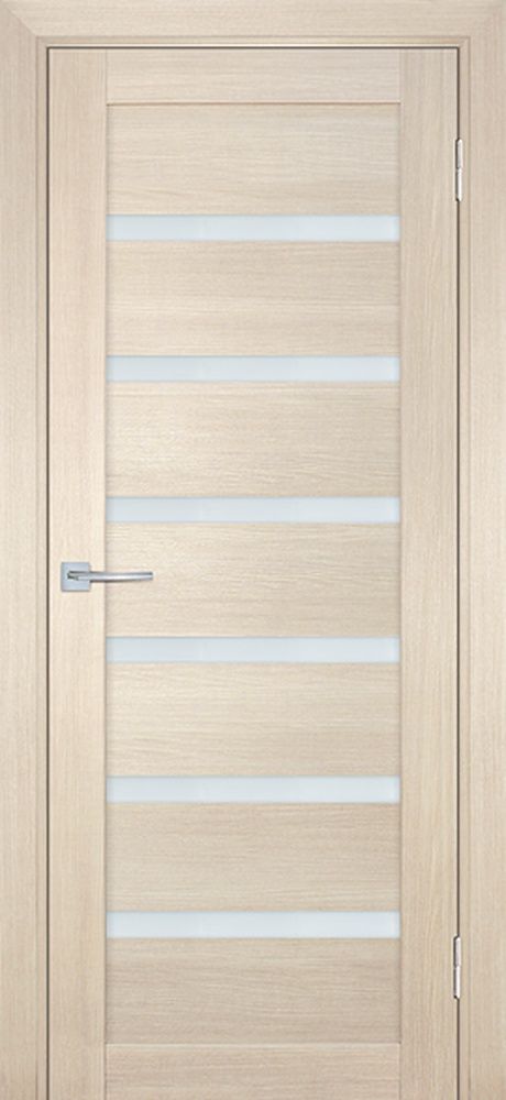 ТЕХНО 707 nanotex, капучино 700*2000 стекло белый сатинат