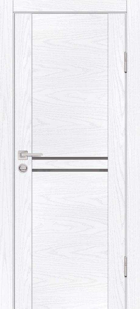 PSM-4 PP дуб скай белый, 800*2000 стекло серый лакобель