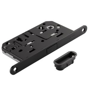 Защёлка врезная магнитная сантехническая ADDEN BAU WC-5096 MAG BLACK (цвет ЧЁРНЫЙ)