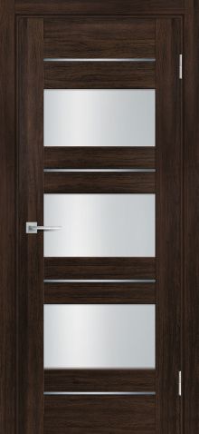 PSL-11  nanotex, сан-ремо шоколад 900*2000 стекло сатинат белый