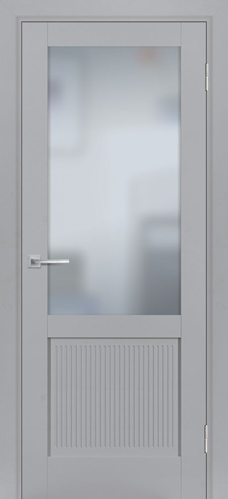 PSE-27 эмалит, манхэттен ДО800*2000 стекло сатинат белый