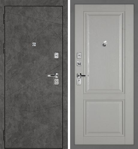 ДМ Урбан-127 муар серый, Kale 252R/Border (Бетон темный ФЛ-127 /PSU-28 лунное дерево ) 880 Л