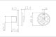 Завёртка сантехническая ADDEN BAU WC SR-003 NICKEL (цвет НИКЕЛЬ)