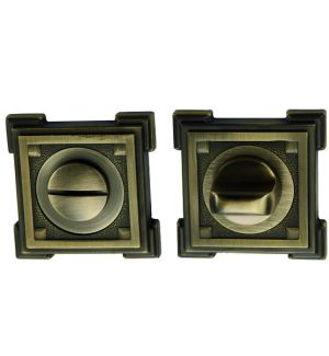 Сантехнический фиксатор "Vantage" BK15M (мат.бронза) /Квадрат/фиг.