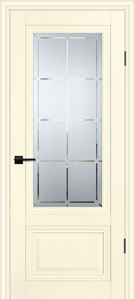 PSC-37 "Classic" РР магнолия ДО 800*2000 стекло сатинат худ.гравировка