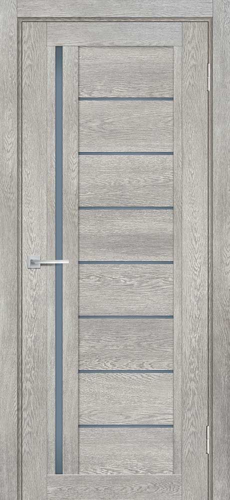 ТЕХНО-801 nanotex, чиаро гриджио 550*1900 стекло графит сатинат