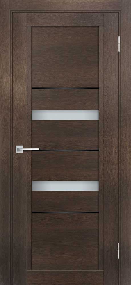 ТЕХНО-802 nanotex, фреско 900*2000 стекло белый сатинат, черный лакобель