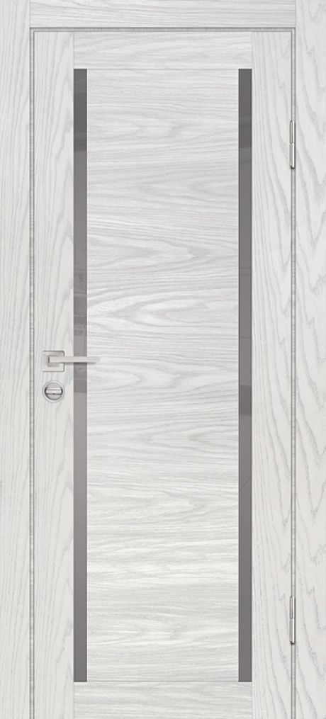 PSM-9 PP дуб скай бежевый, 600*2000 стекло серый лакобель