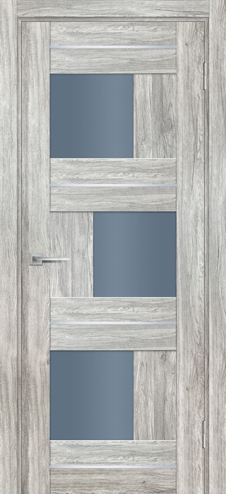 PSL-13  nanotex, сан-ремо серый 550*1900 стекло сатинат графит