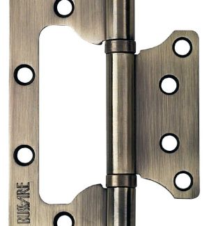 Петля накладная без врезки B020-U 100X75X2.5-2BB-1AB (бронза)