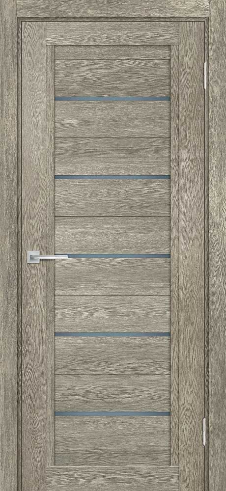 ТЕХНО-809 nanotex, гриджио 550*1900 стекло графит сатинат