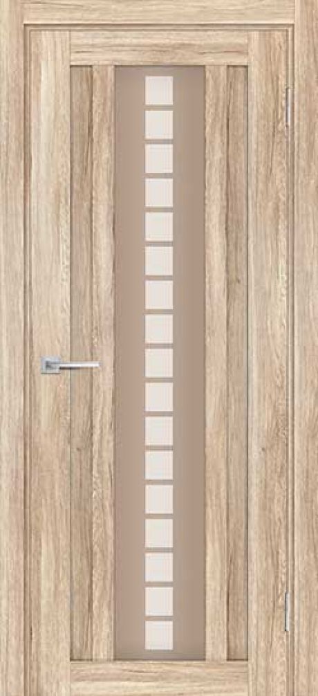 PSL-16  nanotex, сан-ремо натуральный 600*1900 стекло сатинат бронза