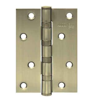 Петля универсальная с четырьмя подшипниками ADDEN BAU. 100X70X2.5 4BB SATIN NICKEL (цвет НИКЕЛЬ)