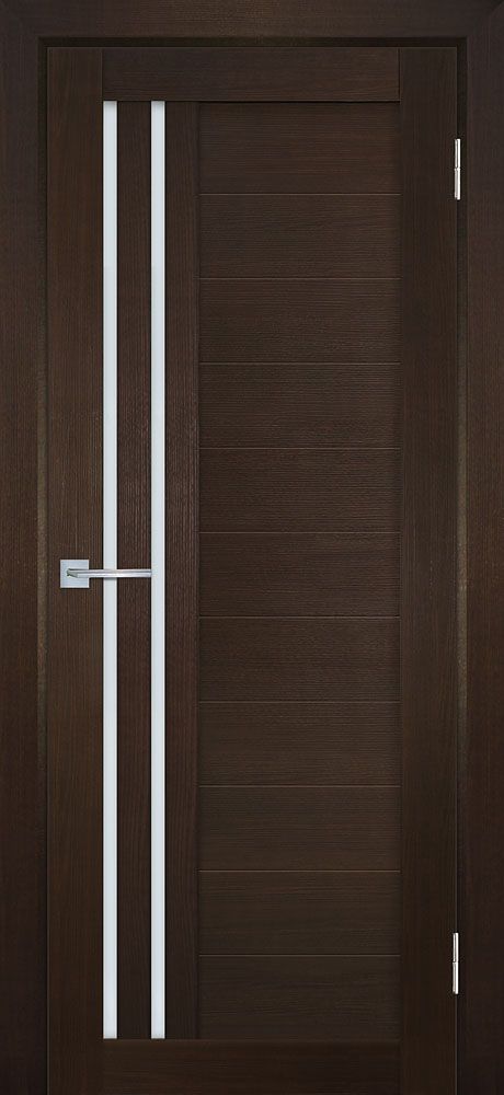 ТЕХНО 738 nanotex, венге 600*1900 стекло белый сатинат