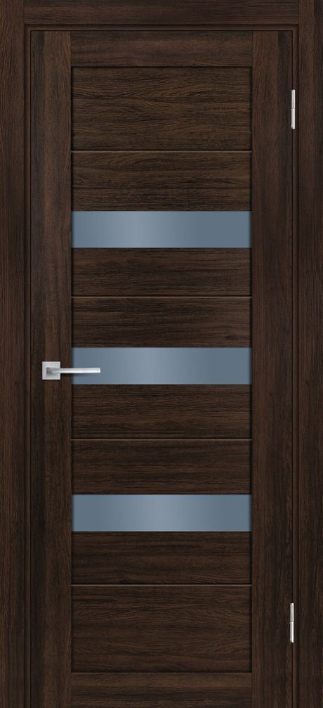 PSL- 9  nanotex, сан-ремо шоколад 900*2000 стекло сатинат графит