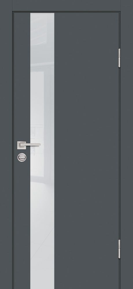 P-10 NEW PP графит, 900*2000 стекло лунный лакобель