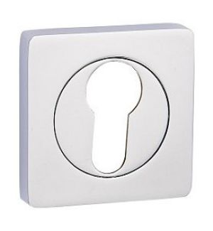 Накладка под цилиндр "Vantage" ЕТ 02 CP хром/Квадрат/ст.