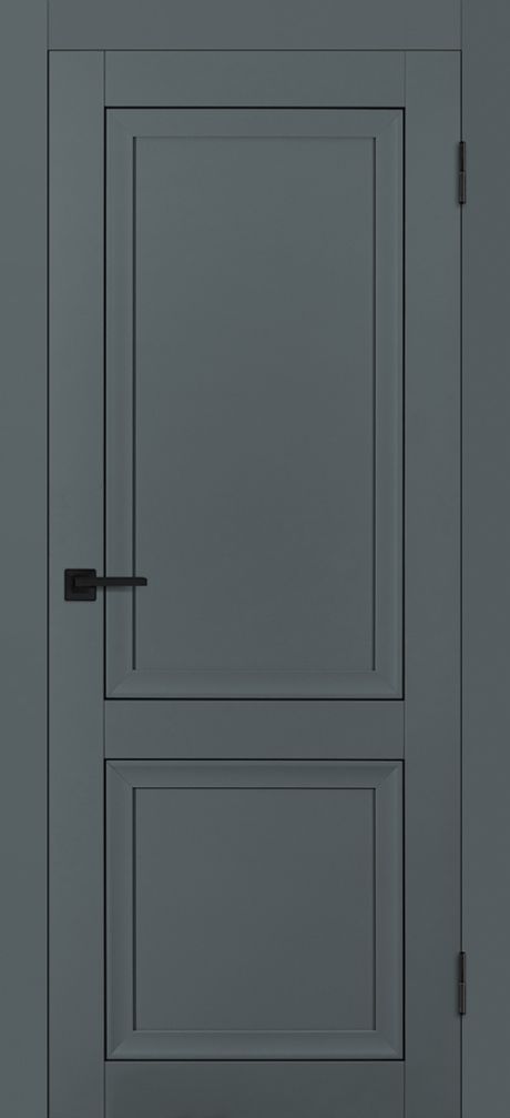 PSТ-38 PET темно-серый матовый ДГ 900*2000