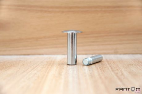 FANTOM PREMIUM FNT0008 Дверной ограничитель магнитный скрытый хром блестящий