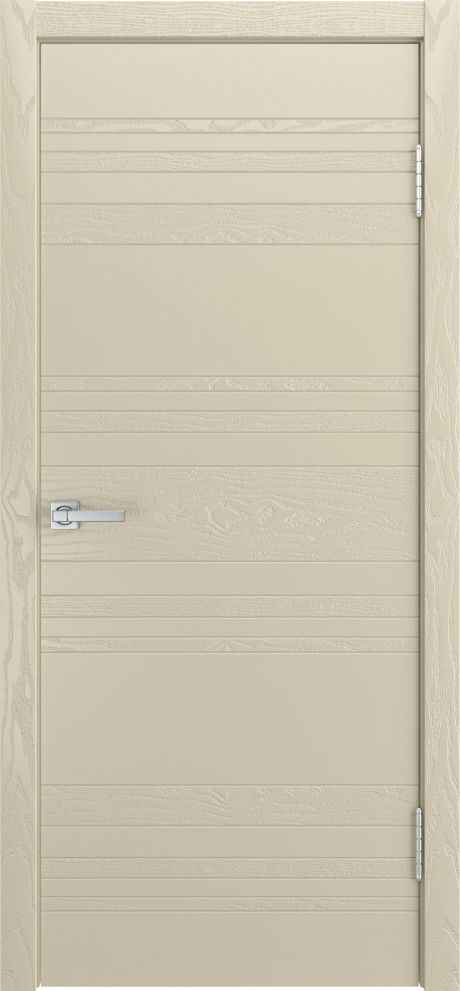 Комбо 01 шпон+эмаль, Крем, глухое 700*2000