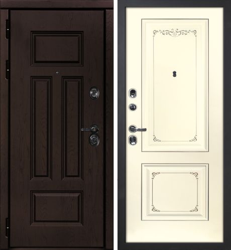 ДМ Э-2 шагрень черный,Cisa Blokator/Kale(ФП-6 дуб крафт/Smalta-14эмальRal1013Cлон.кос.пат.шамп)860ПР