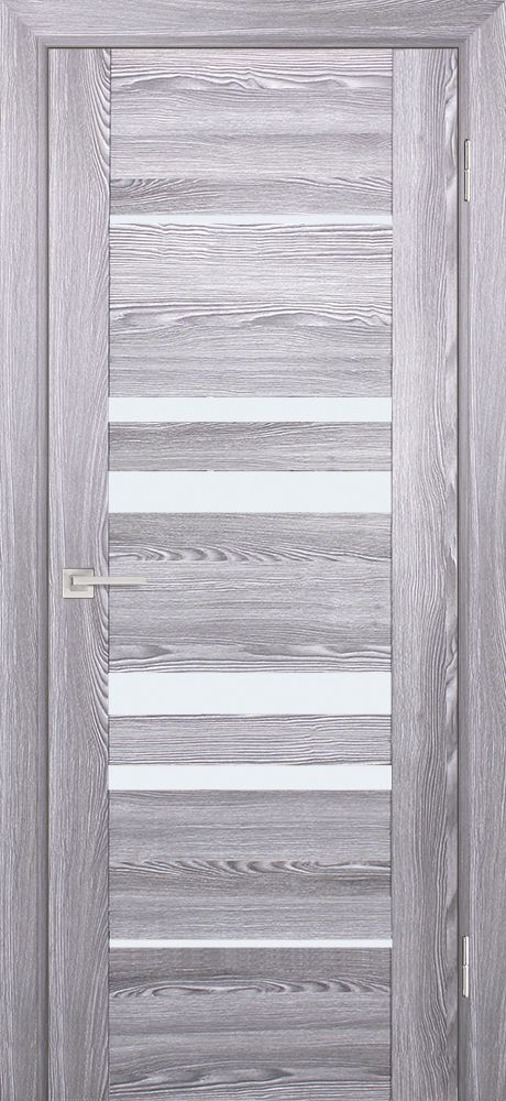 PSK-4 nanotex, ривьера грей 900*2000 стекло Белый лакобель