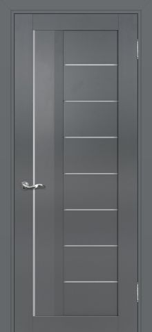 PSC-17 PP, графит 550*1900 стекло белый сатинат