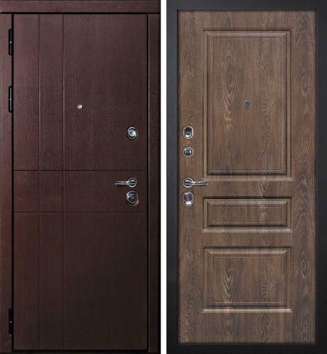 ДМ С-2 шагрень черн, замки Гардиан (ФП-1 орех премиум/ Версаль-2 шале PVC дуб корица) 860 Л