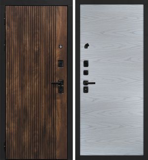 Дверь Лофт-1/PP дуб скай серый