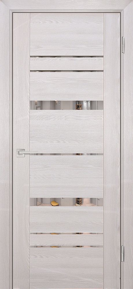 PSK-2 nanotex, ривьера крем 550*1900 стекло светлое Зеркало